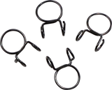 ALL BALLS Refill Kit - Wire Clamp - Black - 4-Pack FS00062