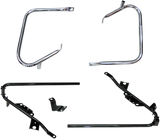 DRAG SPECIALTIES Saddlebag Support Kit - Chrome - FL '97-'08 FLT 21026