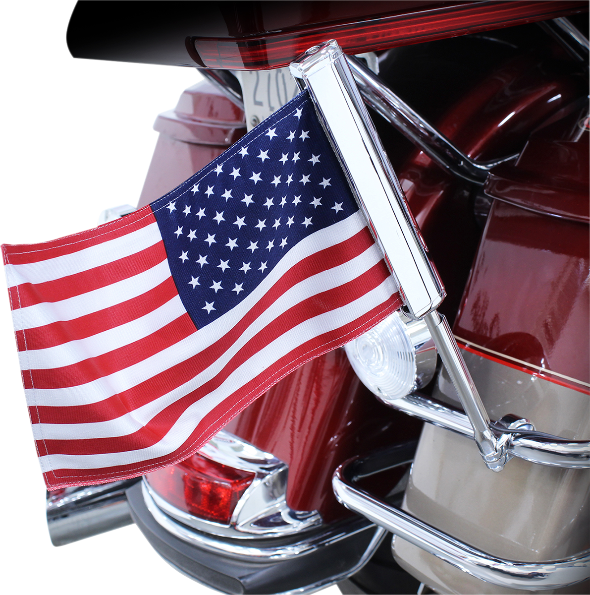 Ciro LED Flagpole - U.S. Flag 70600 - Cycle City Outdoors