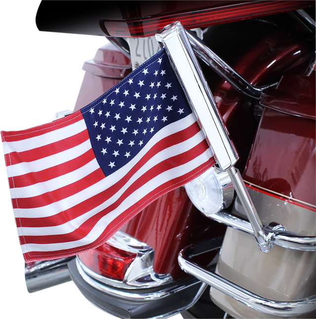 Ciro LED Flagpole - U.S. Flag 70600 - Cycle City Outdoors