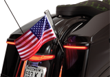 Ciro Flagpole Mount - Antenna Mount - Chrome 70608 - Cycle City Outdoors