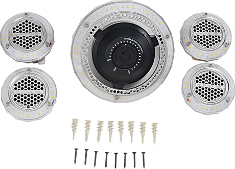 RISK RACING Ceiling Light - Motion - 7500 Lumens - Multi-Point Illumination 00194