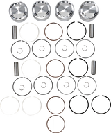 JE PISTONS Piston Kit - 72.00 mm - 10.25:1 CR - Kawasaki 125473