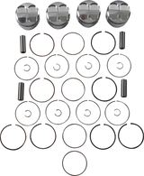 JE PISTONS Piston Kit - 72.00 mm - 12.0:1 CR - Honda 138979