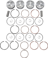 JE PISTONS Piston Kit - 81.00 mm - 11.0:1 CR - Suzuki 201165