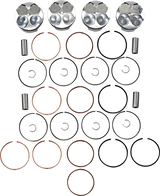 JE PISTONS Piston Kit - 75.00 mm - 13.5:1 CR - Honda 222118