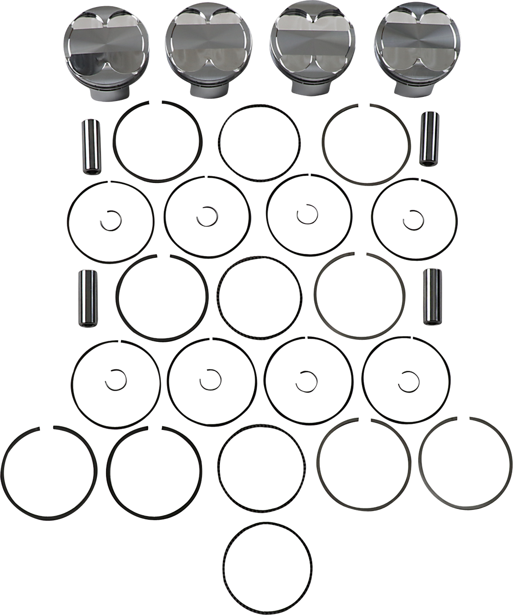 JE PISTONS Piston Kit - 84.00 mm - 14.5:1 CR - Suzuki 274088