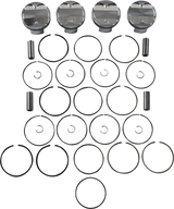 JE PISTONS Piston Kit - 84.00 mm - 14.5:1 CR - Suzuki 274088