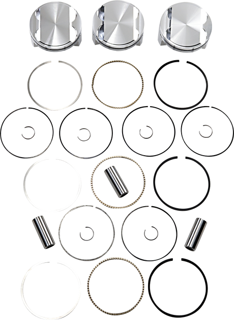 JE PISTONS Piston Kit - 101.60 mm - 10.5:1 CR - Triumph 317209