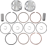 JE PISTONS Piston Kit - 81.00 mm - 12.0:1 CR - Suzuki 324924