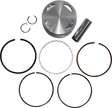 JE PISTONS Piston Kit - 101.00 mm - 10.6:1 CR - Honda 128996