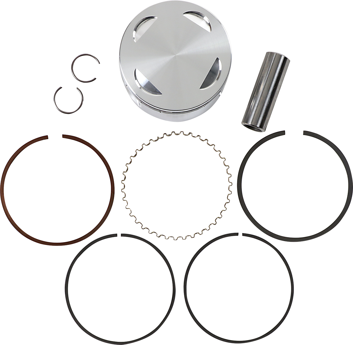 JE PISTONS Piston Kit - 102.00 mm - 11.25:1 CR - Honda 139550