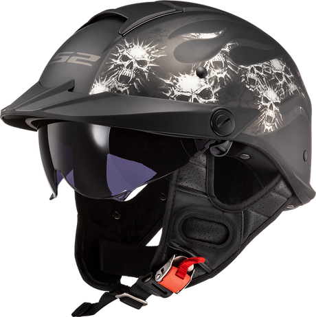 bike helmet half Motorcycle Open Face DOT Approved 218 safety regulations Half Helmet Cycle City