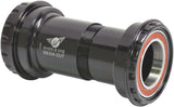 Wheels Manufacturing BB30A Outboard Bottom Bracket - 24mm Shimano Cranks, Angular Contact Bearings, Black