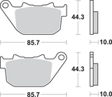 SBS Sintered Rear Brake Pads - 808H.LS (Harley-Davidson Sportster 1200 Custom / Sportster 1200 Low / Sportster 1200 Nightster 2004–2013)