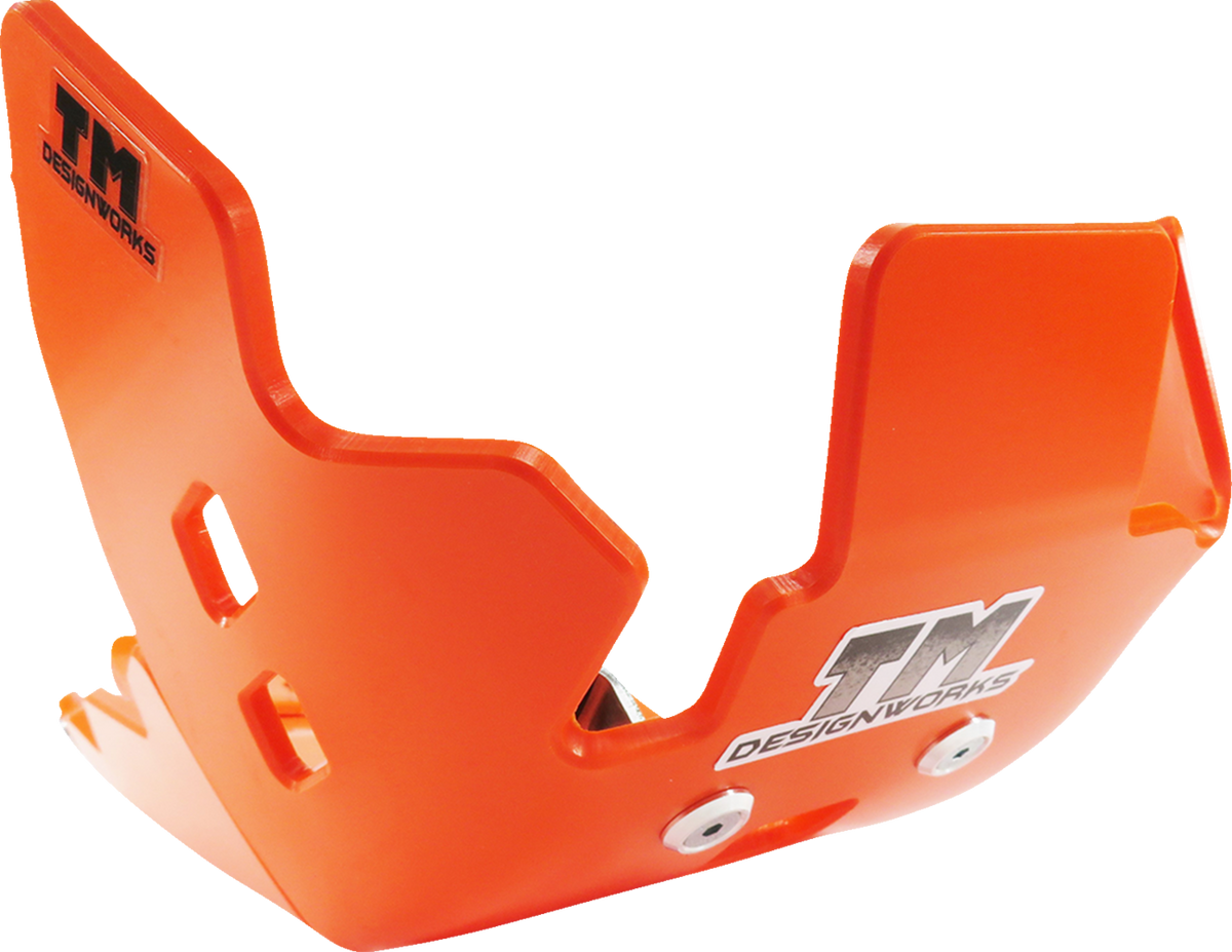T.M. Designworks KHLG-258-OR Skid Plate - Orange - Gas Gas | Husqvarna | KTM | Adventure/Off-Road