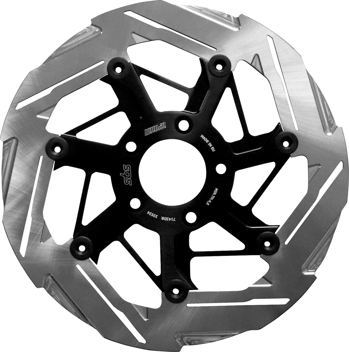 SBS Brake Rotor Designed by Kodlin, Front Right - 7143DR (Harley-Davidson 2006–2025)