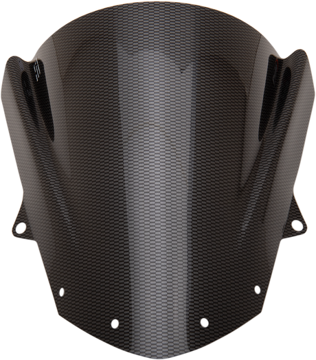 Puig Hi-Tech Parts 3177C Race Windscreen - 13-3/4" - Carbon - ZX-6R | Street