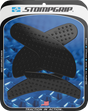 STOMPGRIP 55-10-0146B Tank Grips - Volcano - Black - Ducati - Supersport '17-'24 | Street