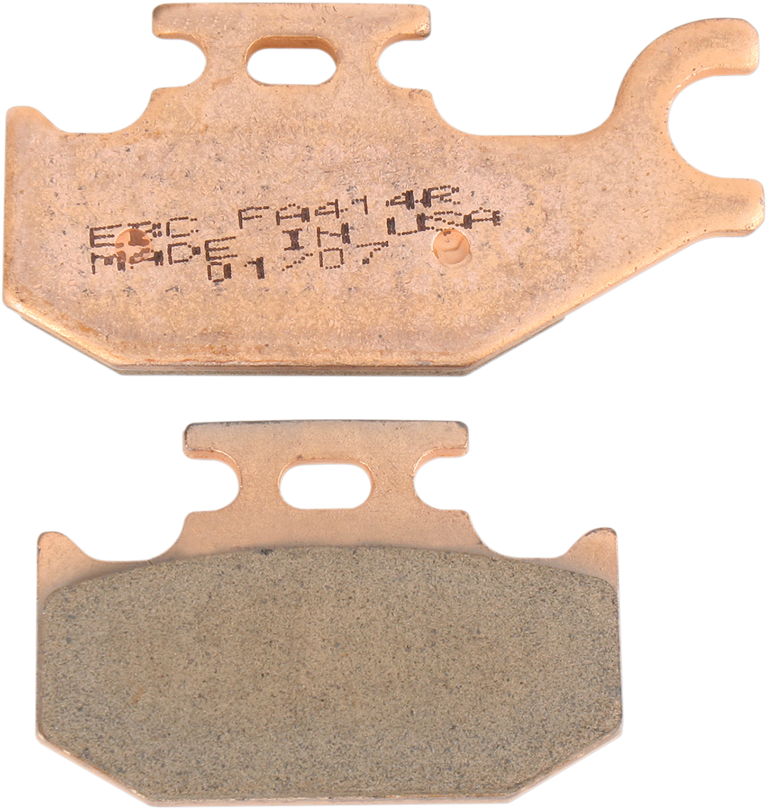 EBC FA-R Series Sintered Front Right Brake Pads - FA414R (Suzuki LT-A750X KingQuad AXi 4x4 / LT-A500 KingQuad AXi / LT-A400F KingQuad ASi 2005–2024)