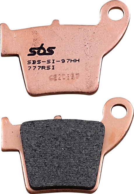 SBS Sintered Brake Pads - 777RSI (Honda CRF450R / TM MX 85 2002–2024)