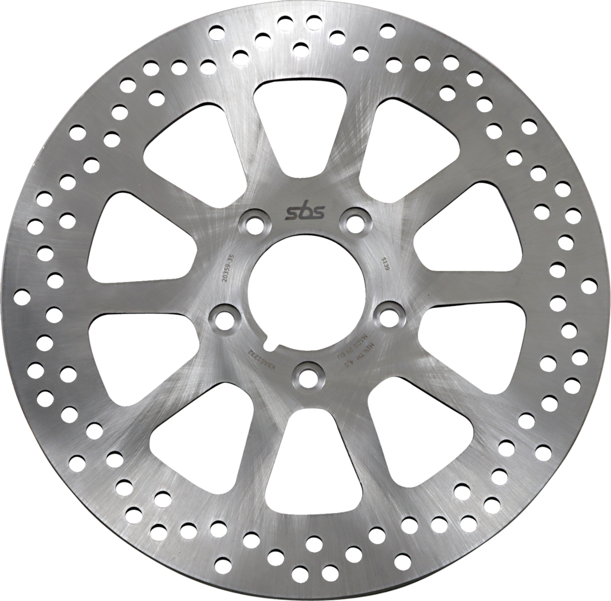 SBS Stainless Steel Brake Rotor, Front - 5139 (Harley-Davidson 2000–2018)