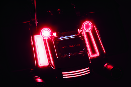 Kuryakyn Tracer Filler Panel Lights Red Lens - Cycle City Outdoors