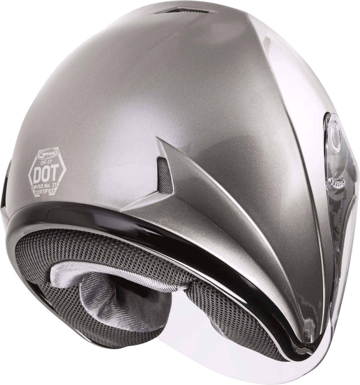 GMAX OF-17 Open Face Helmet Titanium G317475N