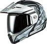 GMAX MD-74 Striker Modular Adventure Helmet | Clear & Mirrored Shields