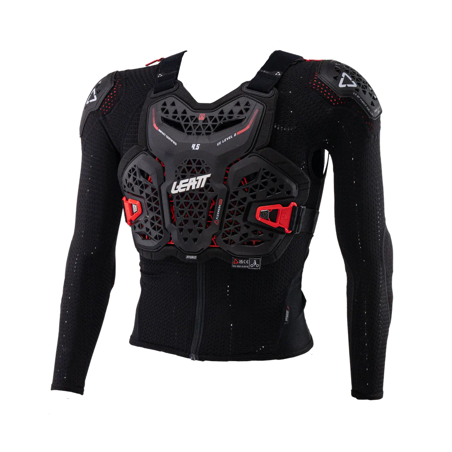 Leatt - Body Protector 4.5 Hybrid Jr - Black - YL/YXL - Open Box