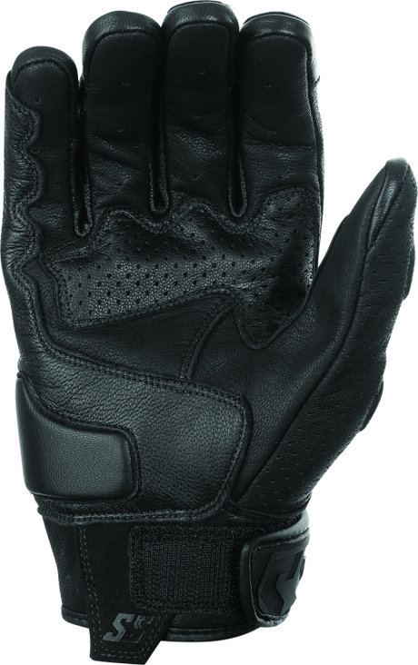 Speed and Strength Twist of Fate Leather Gloves Black - Small - Cycle City Outdoors