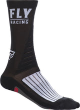 Fly Factory Rider Socks Black/White/Red Sm/Md - Cycle City Outdoors