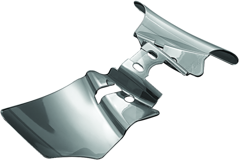 Kuryakyn Saddle Shields Heat Deflectors 99-17 Dyna Models Smoke - Cycle City Outdoors