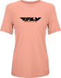 Women's Fly Origin Corp Tee Peach Sm - Cycle City Outdoors
