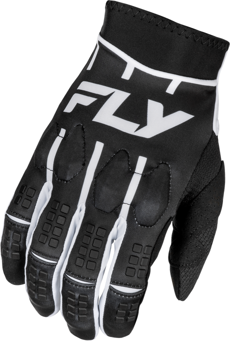 Youth Evolution  Dst Gloves Black/White Yl - Cycle City Outdoors