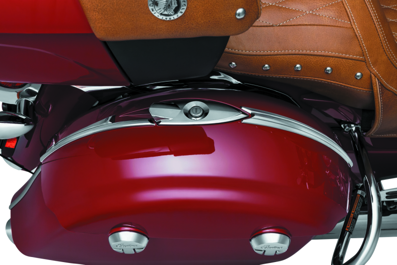 Kuryakyn Saddlebag Top Trim Indian Chrome - Cycle City Outdoors