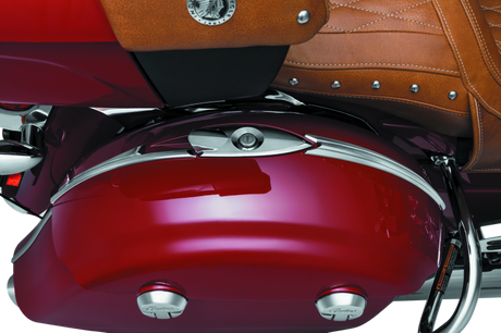 Kuryakyn Saddlebag Top Trim Indian Chrome - Cycle City Outdoors
