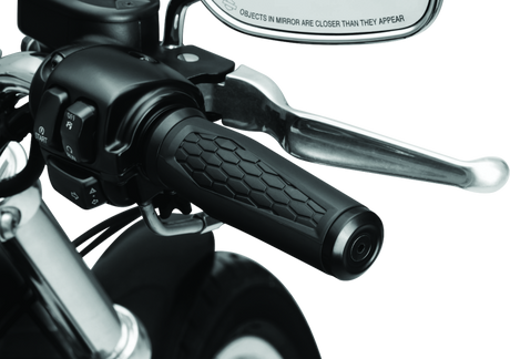 Kuryakyn Hex Grips Dual Cable Black - Cycle City Outdoors