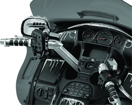 Kuryakyn Handlebar Top Cover 01-17 GL1800 Chrome - Cycle City Outdoors