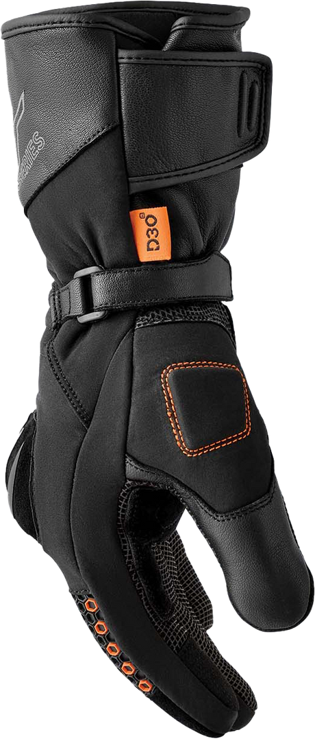 Womens Artic D3o Wp Glove Black Textile Md