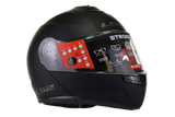 LS2 Strobe II Modular Helmet | Solid | Matte Black, Gloss Black & Gloss White | XS–5XL | 908-1011