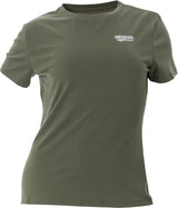 Dsg Casual Logo Tee Moss Olive Lg