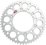 RENTHAL 154U-520-53GRSI Rear Sprocket - Aluminum - 53 Tooth - Silver - Honda | Off-Road