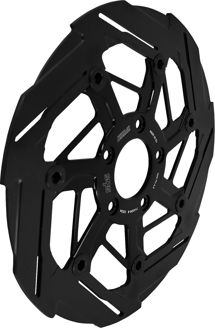 SBS Brake Rotor Designed by Kodlin, Front - 7143DR-B (Harley-Davidson 2006–2025)