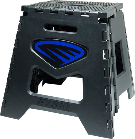 Cycra 1CYC-2038-62 Moto Stand - Folding - Black with Blue Decal | Off-Road