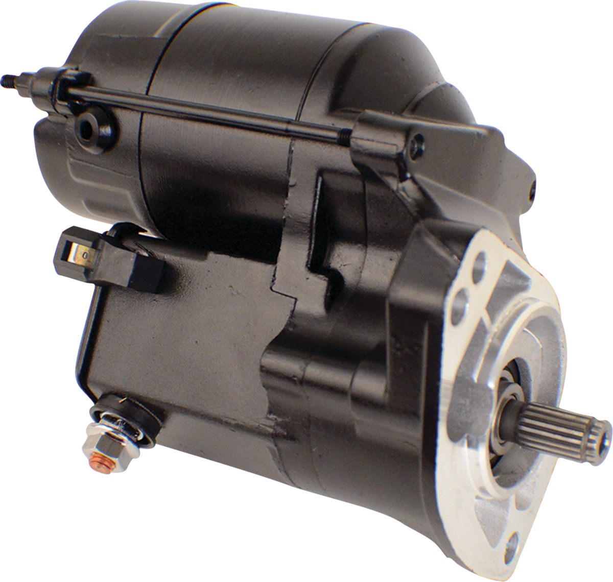 Protorque Parts Inc. PH125-HD04-B Starter - Black - '94-'06 Harley-Davidson | Street