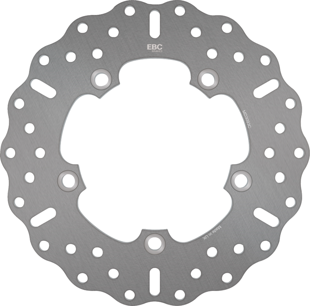 EBC Brake Rotor, Rear - MD3093C (Suzuki GSF 650 Bandit / SV650 / GSX-S750Z 2005–2023)