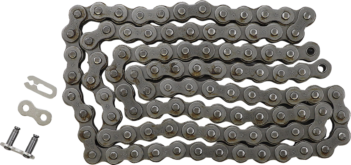 JT CHAINS JTC520HDR100SL 520 HDR - Competition Chain - Steel - 100 Links | Adventure/ATV/UTV