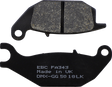 EBC FA Series Organic Base Brake Pads - FA343 (Honda Monkey / CBR125 / Trail 125 2004–2024)