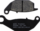 EBC FA Series Organic Base Brake Pads - FA343 (Honda Monkey / CBR125 / Trail 125 2004–2024)